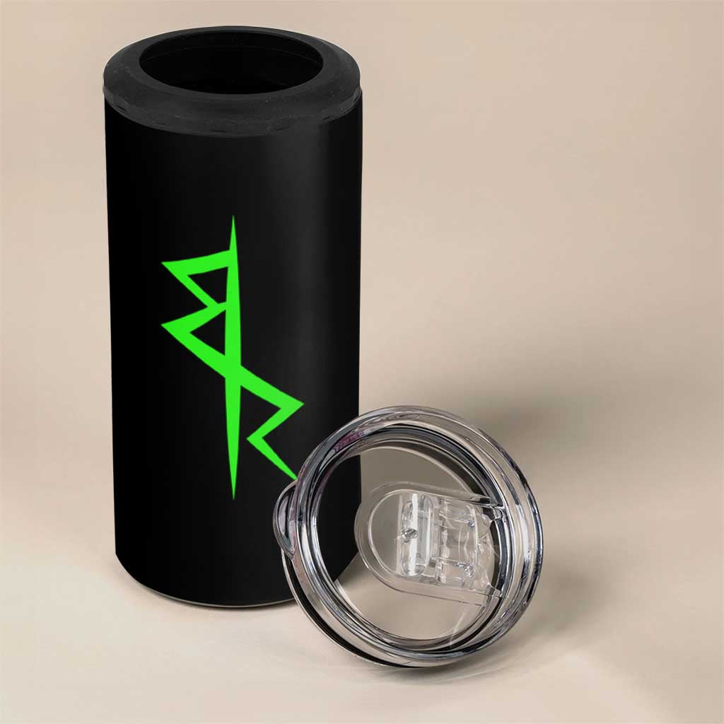 David Martinez Cyberpunk Edgerunners 4 in 1 Can Cooler Tumbler Futuristic Neon Anime Style