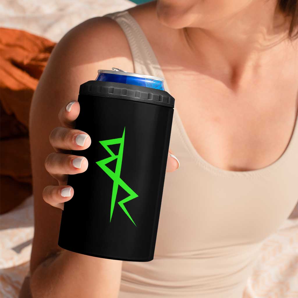David Martinez Cyberpunk Edgerunners 4 in 1 Can Cooler Tumbler Futuristic Neon Anime Style