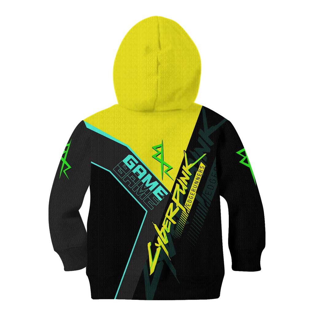 David Martinez Cyberpunk Edgerunners Kid Hoodie Futuristic Neon Anime Style