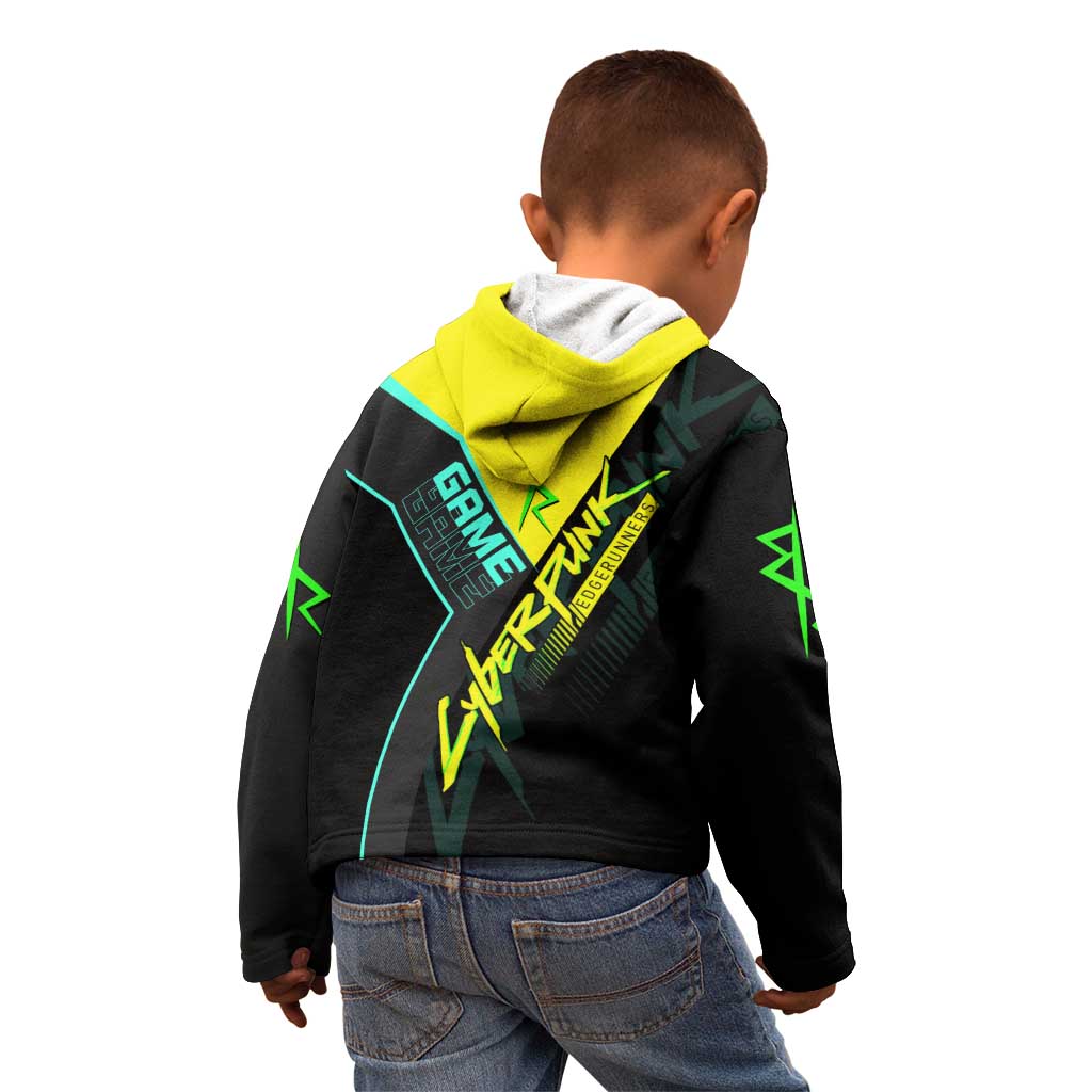 David Martinez Cyberpunk Edgerunners Kid Hoodie Futuristic Neon Anime Style