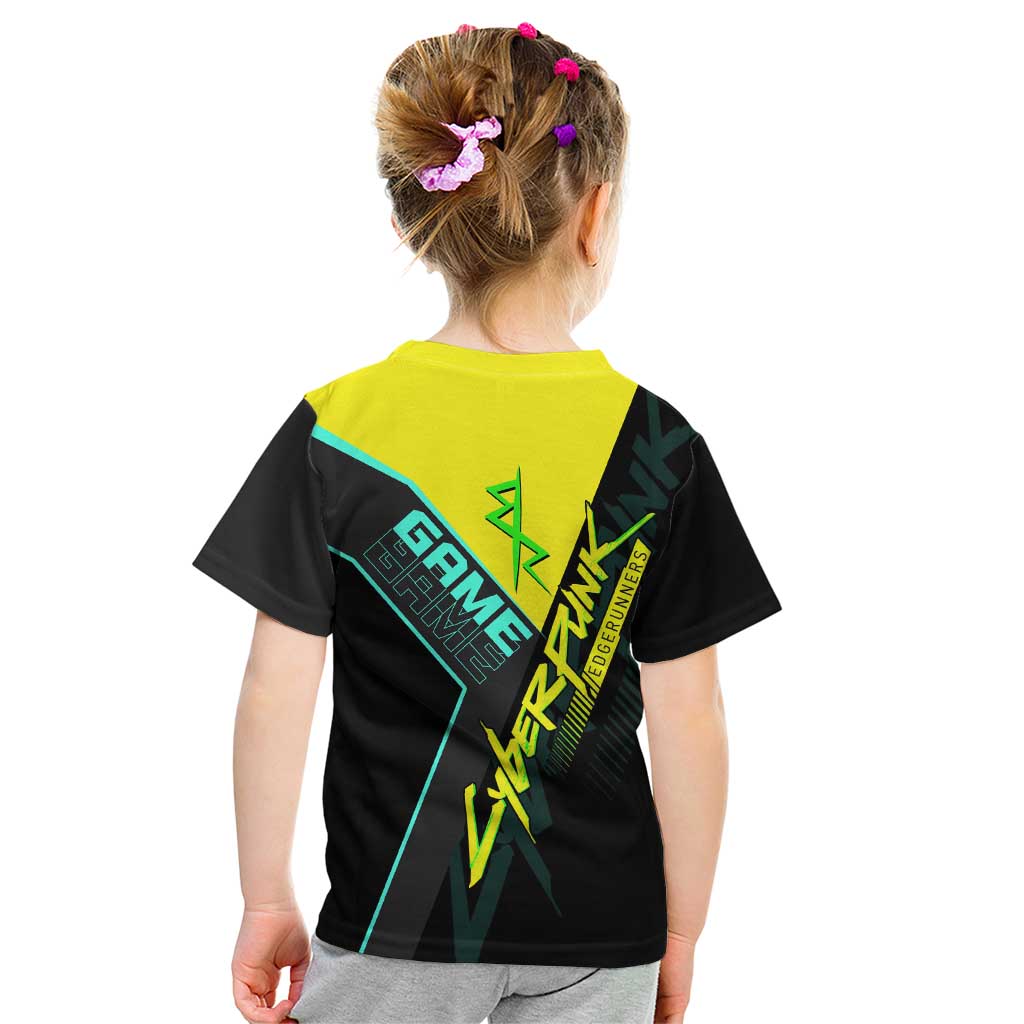 David Martinez Cyberpunk Edgerunners Kid T Shirt Futuristic Neon Anime Style