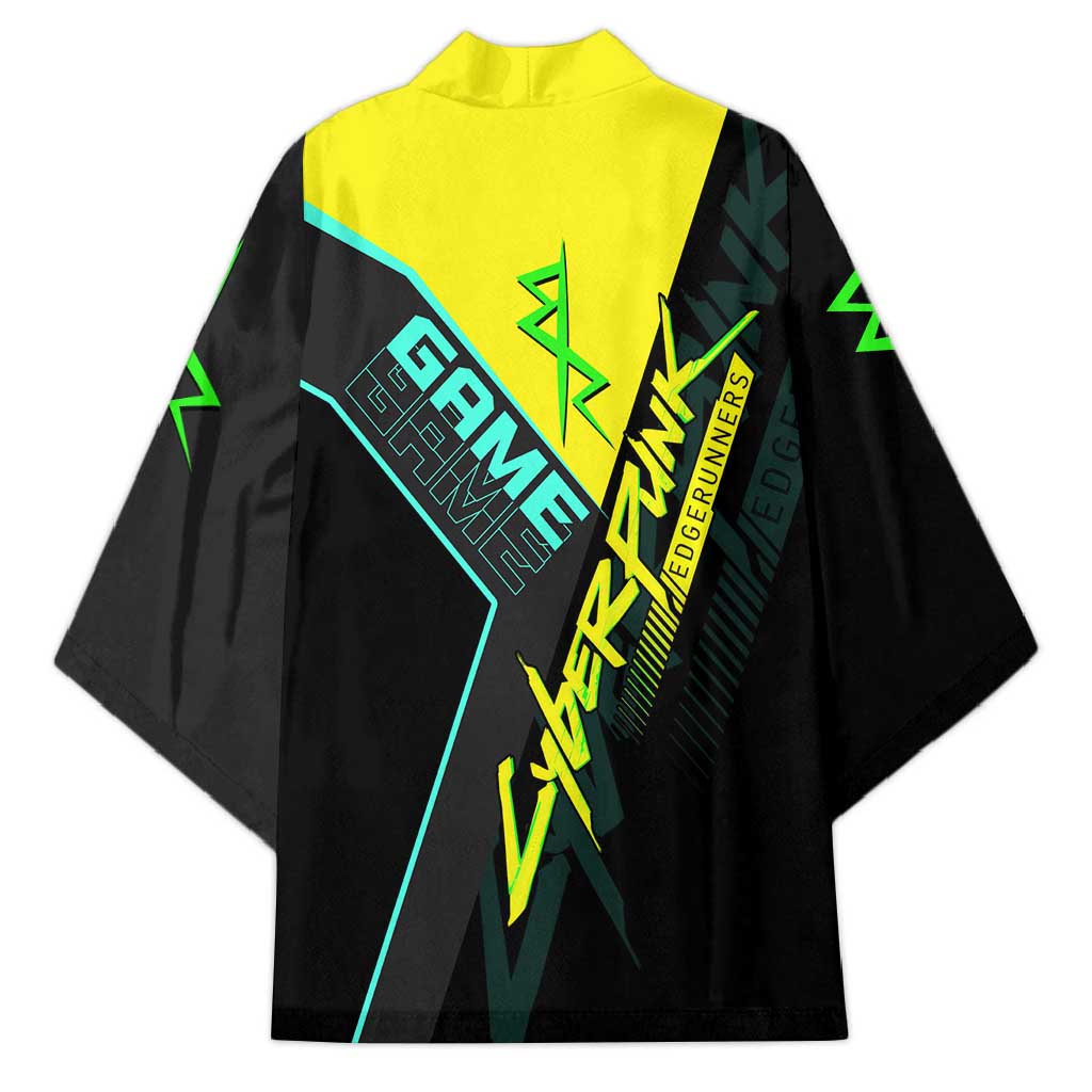 David Martinez Cyberpunk Edgerunners Kimono Futuristic Neon Anime Style