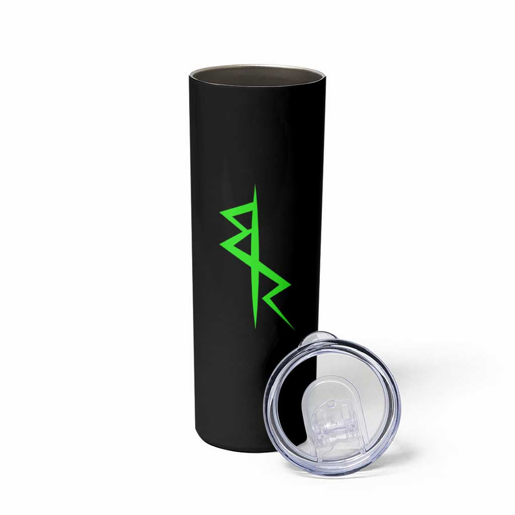 David Martinez Cyberpunk Edgerunners Skinny Tumbler Futuristic Neon Anime Style