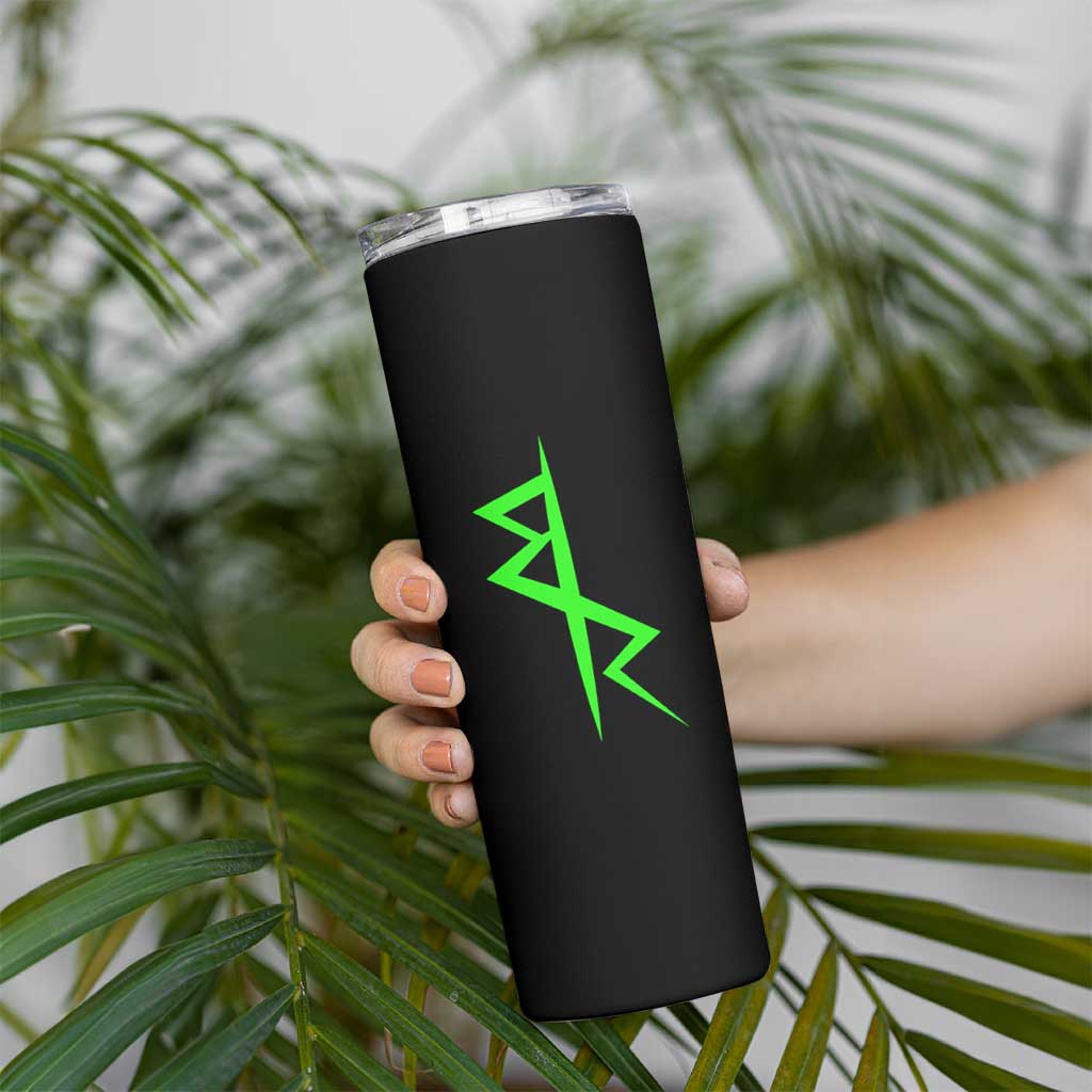 David Martinez Cyberpunk Edgerunners Skinny Tumbler Futuristic Neon Anime Style