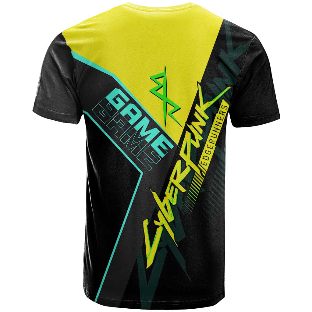 David Martinez Cyberpunk Edgerunners T Shirt Futuristic Neon Anime Style