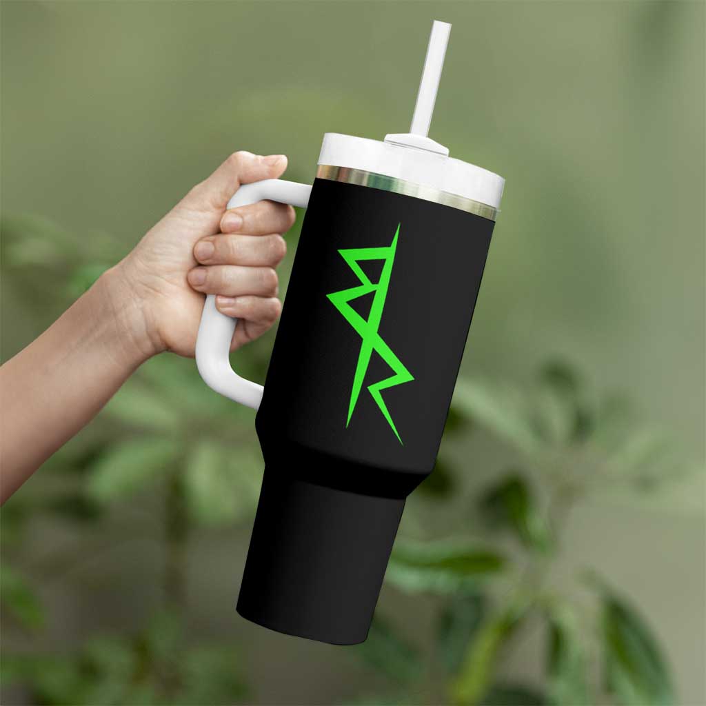 David Martinez Cyberpunk Edgerunners Tumbler With Handle Futuristic Neon Anime Style
