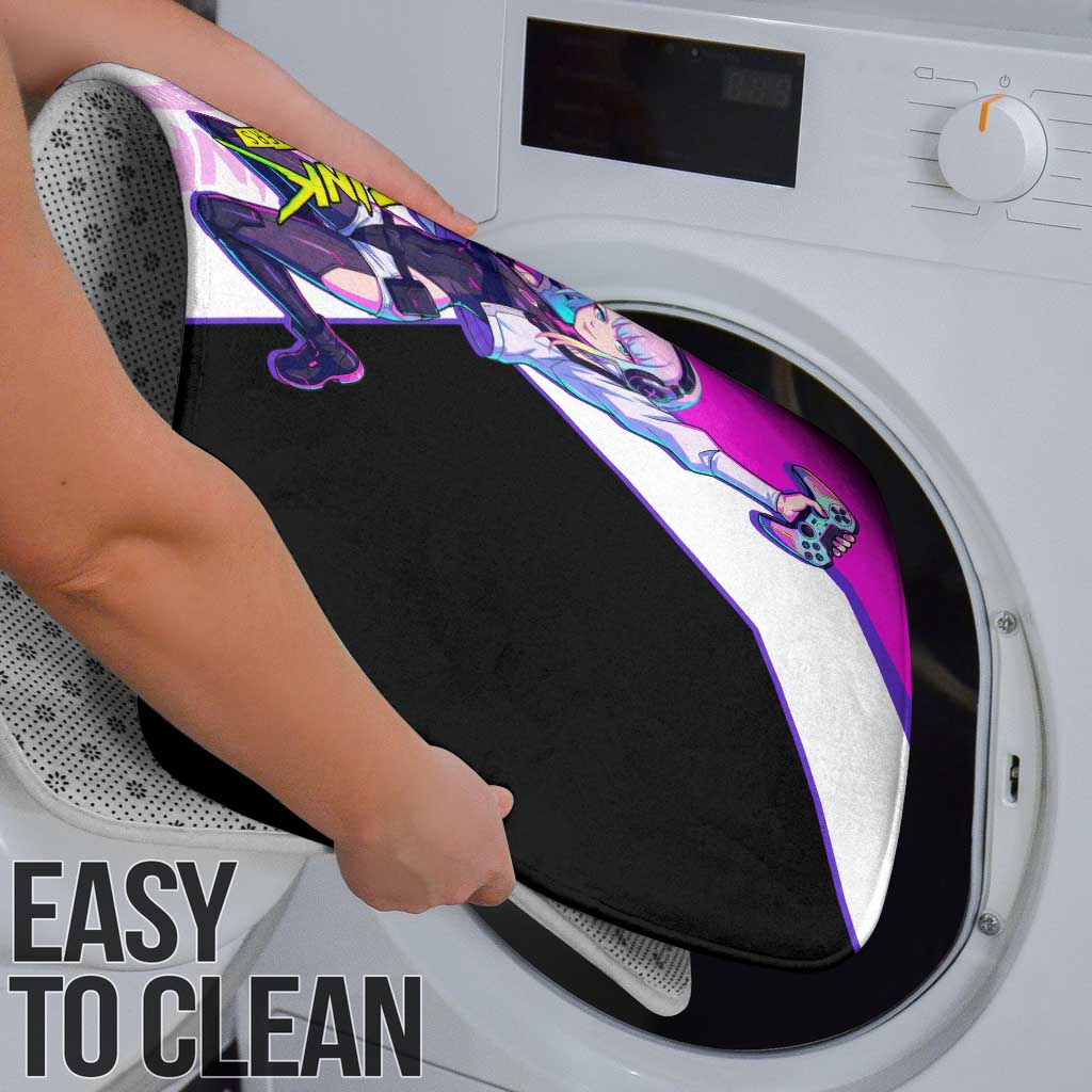 Lucy Cyberpunk Edgerunners Bathroom Set Neon Techwear Anime Style