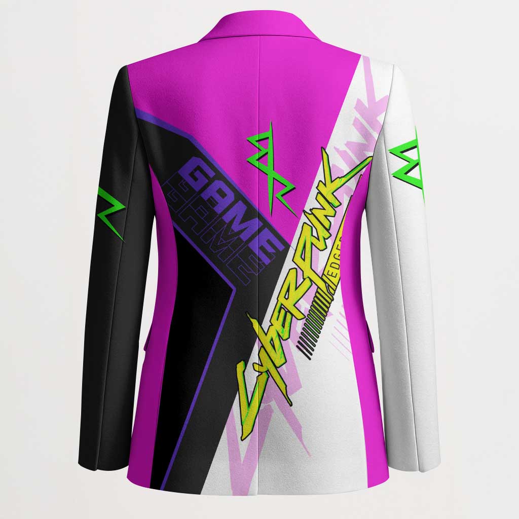 Lucy Cyberpunk Edgerunners Blazer Neon Techwear Anime Style