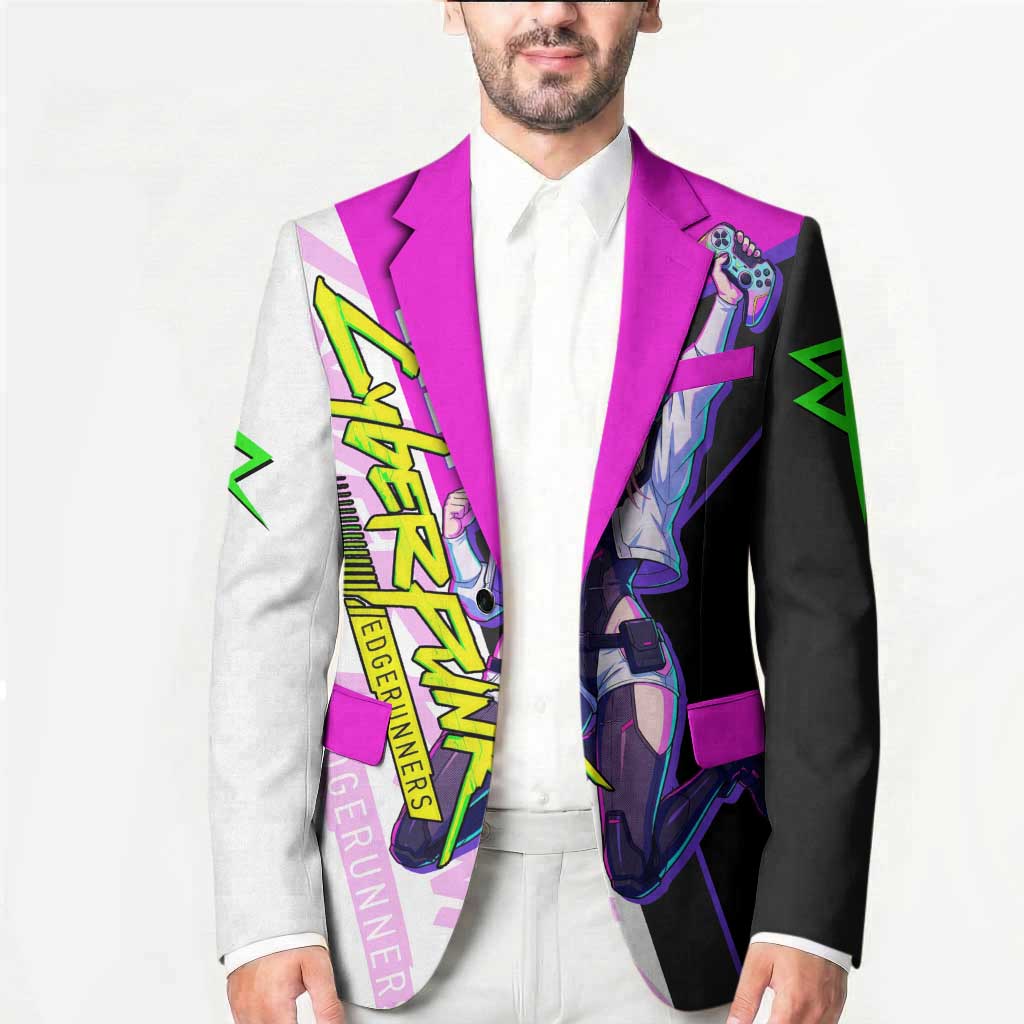 Lucy Cyberpunk Edgerunners Blazer Neon Techwear Anime Style