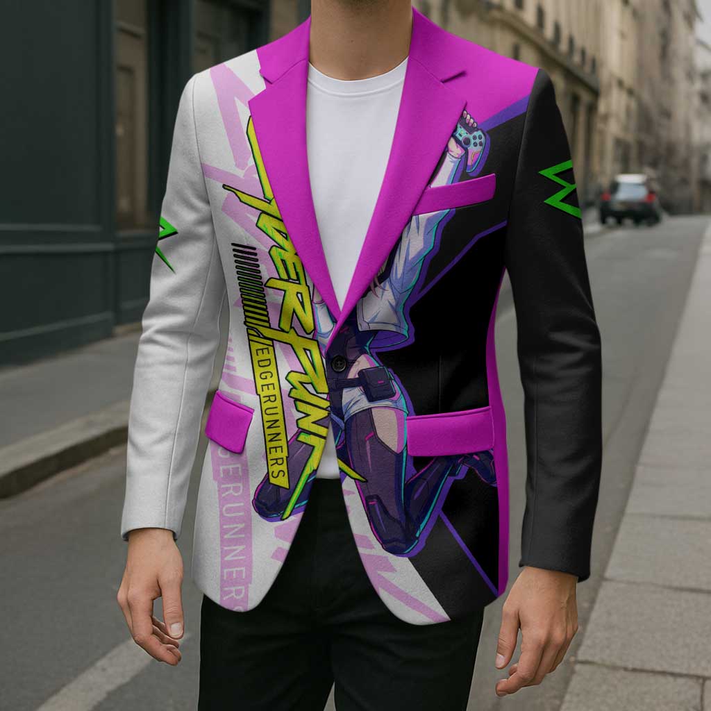 Lucy Cyberpunk Edgerunners Blazer Neon Techwear Anime Style