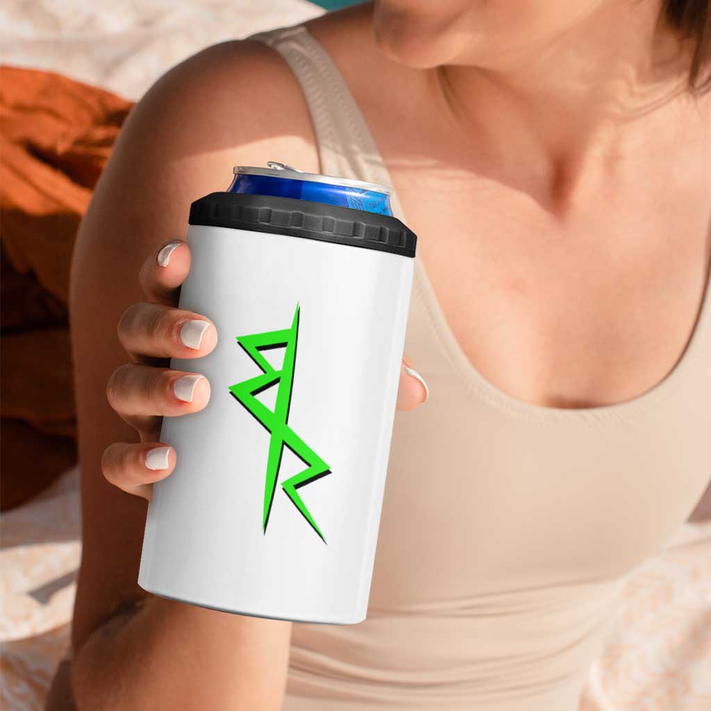 Lucy Cyberpunk Edgerunners 4 in 1 Can Cooler Tumbler Neon Techwear Anime Style