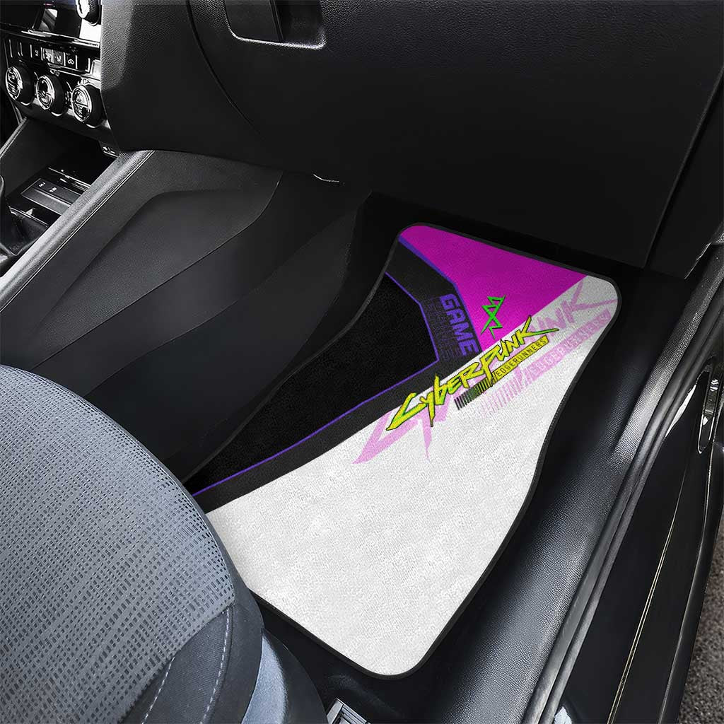 Lucy Cyberpunk Edgerunners Car Mats Neon Techwear Anime Style