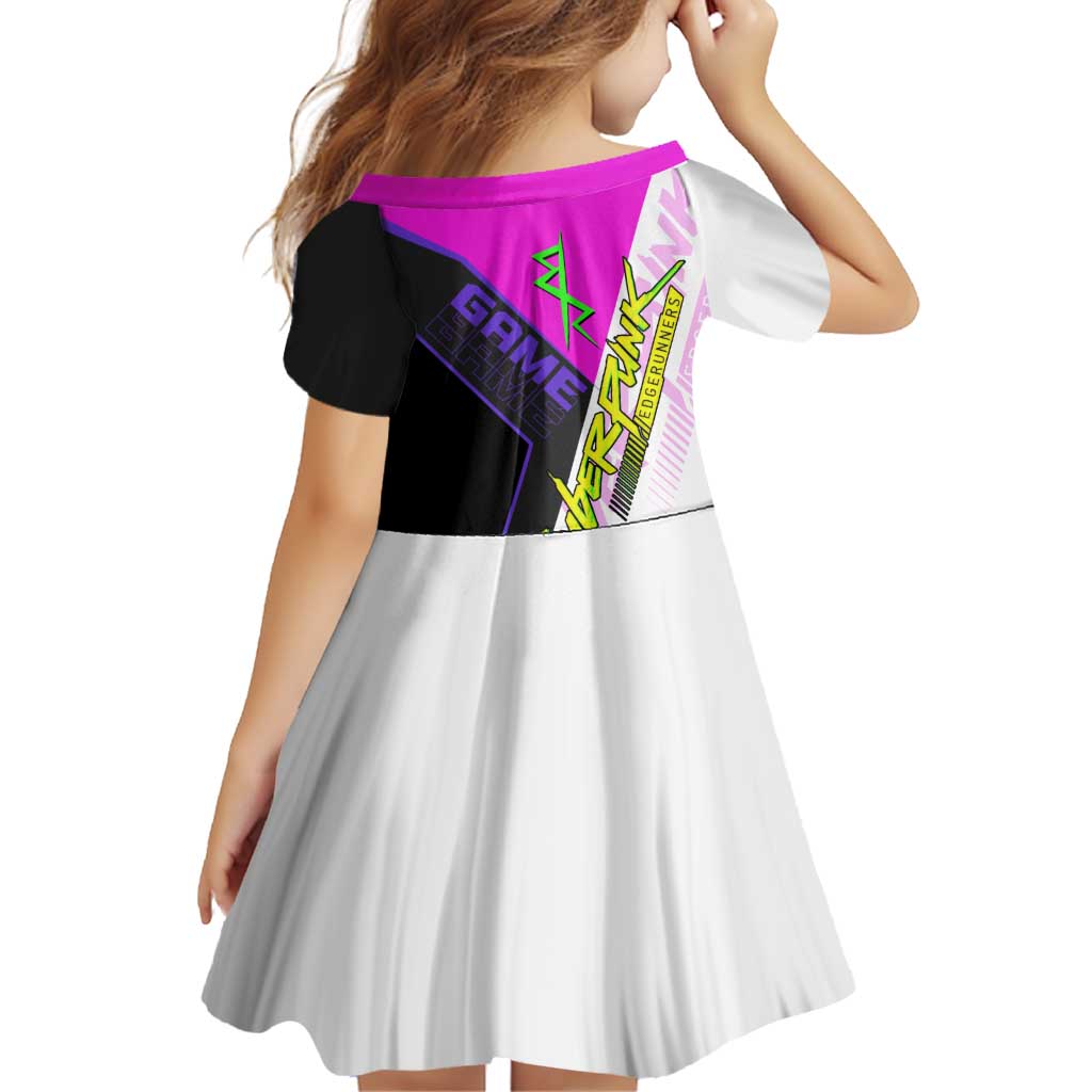 Lucy Cyberpunk Edgerunners Family Matching Mermaid Dress and Hawaiian Shirt Neon Techwear Anime Style