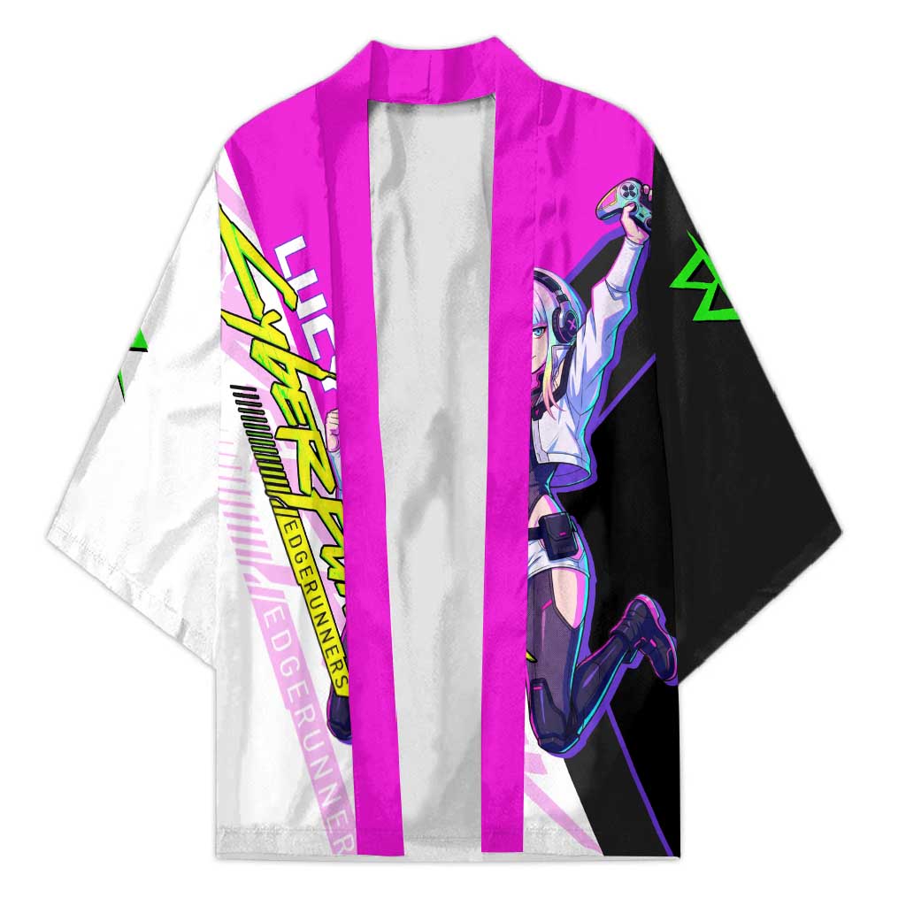 Lucy Cyberpunk Edgerunners Kimono Neon Techwear Anime Style