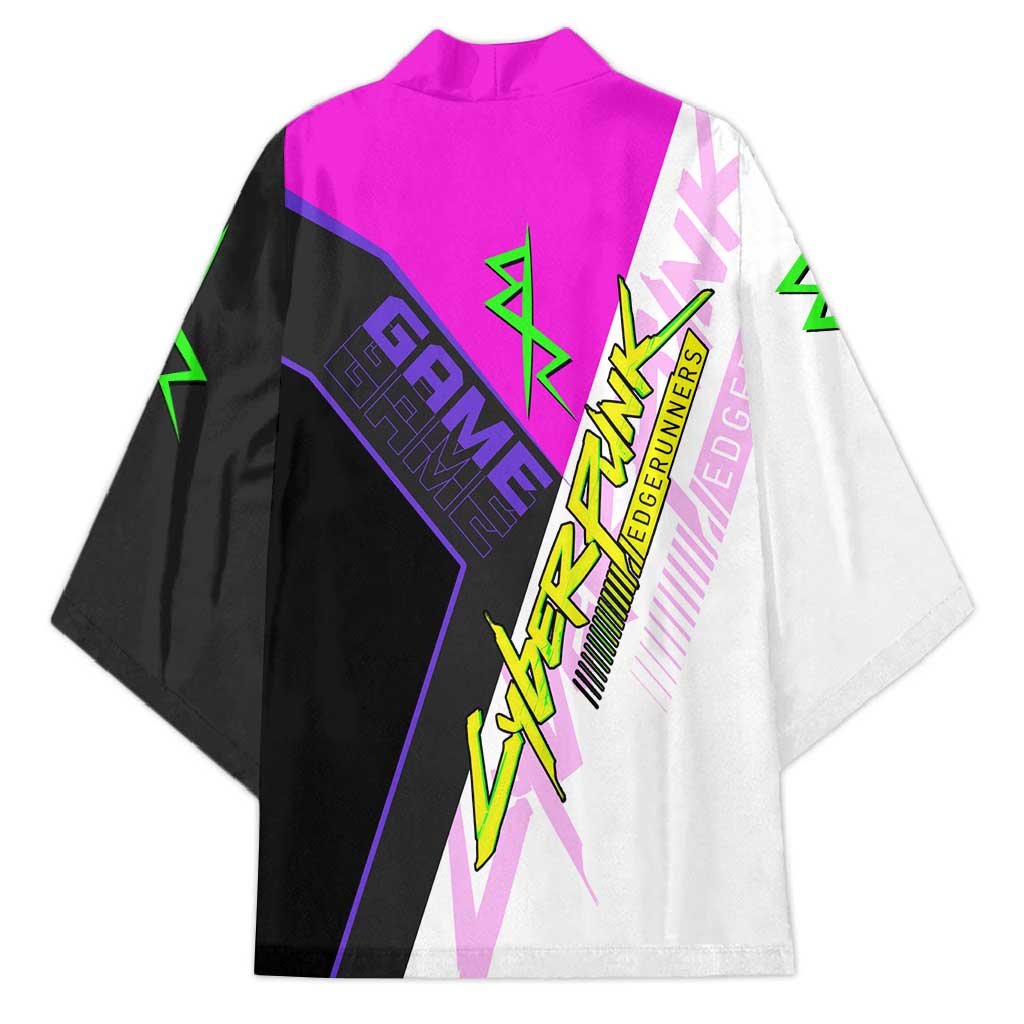 Lucy Cyberpunk Edgerunners Kimono Neon Techwear Anime Style