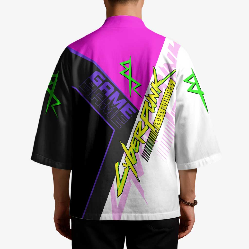Lucy Cyberpunk Edgerunners Kimono Neon Techwear Anime Style