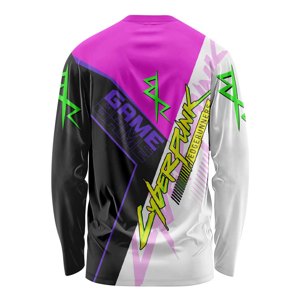 Lucy Cyberpunk Edgerunners Long Sleeve Shirt Neon Techwear Anime Style
