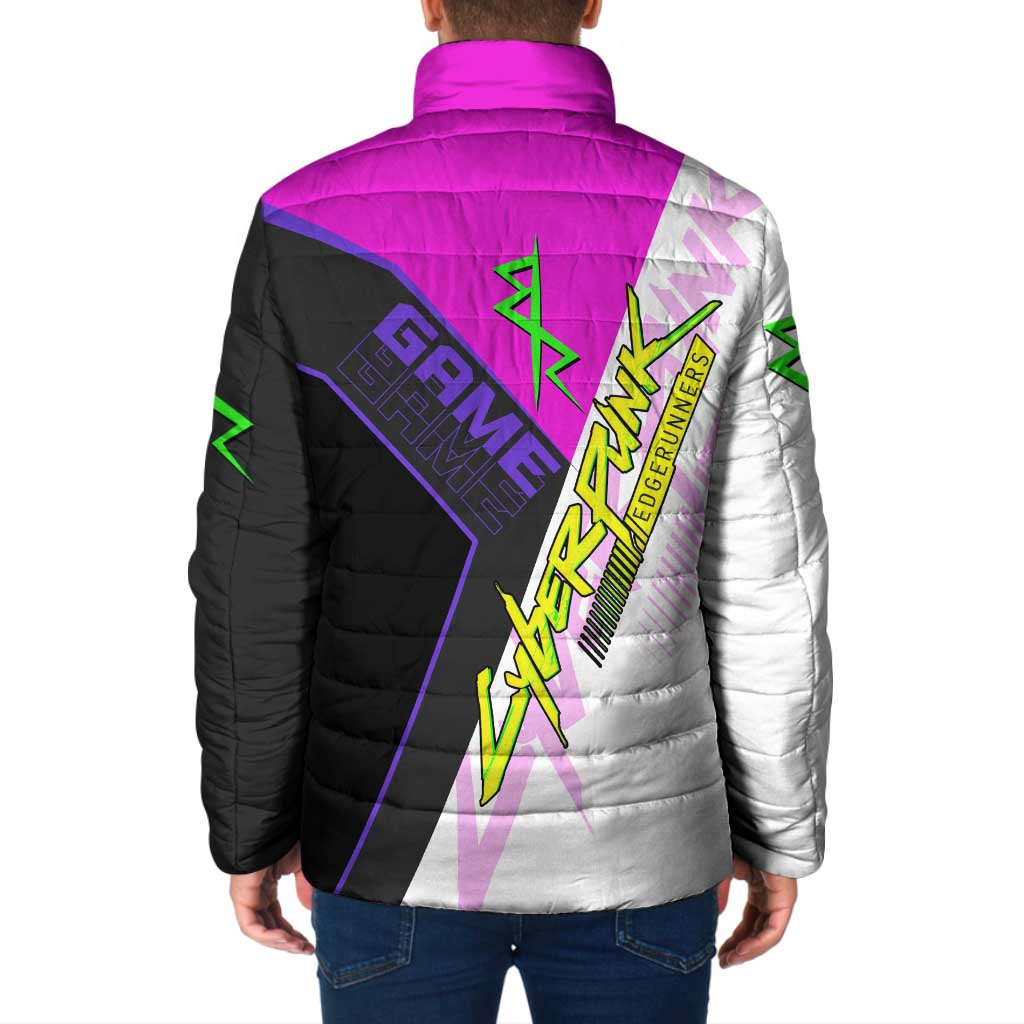 Lucy Cyberpunk Edgerunners Padded Jacket Neon Techwear Anime Style