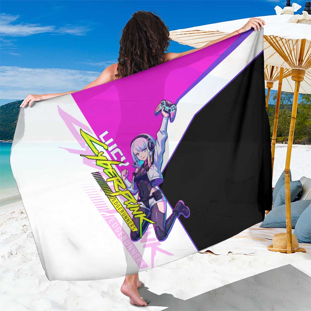 Lucy Cyberpunk Edgerunners Sarong Neon Techwear Anime Style