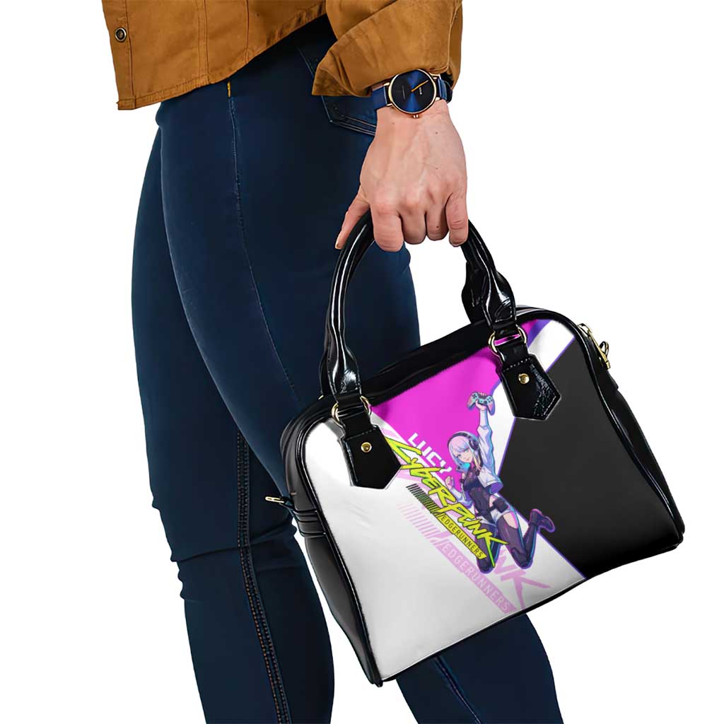 Lucy Cyberpunk Edgerunners Shoulder Handbag Neon Techwear Anime Style
