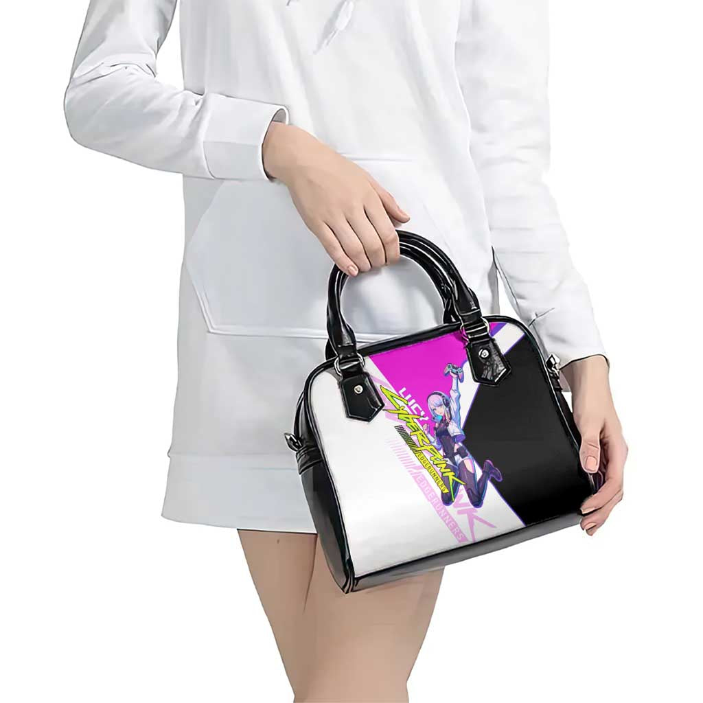 Lucy Cyberpunk Edgerunners Shoulder Handbag Neon Techwear Anime Style