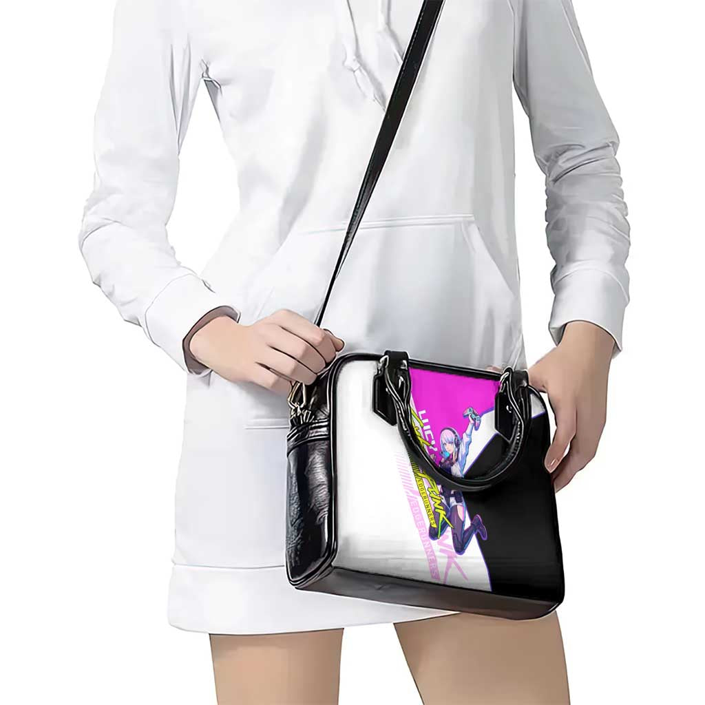 Lucy Cyberpunk Edgerunners Shoulder Handbag Neon Techwear Anime Style