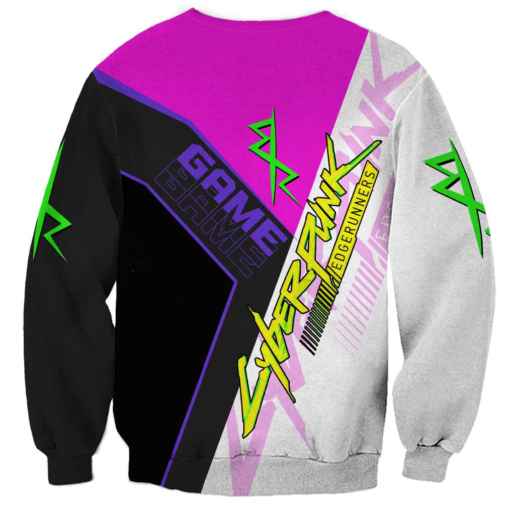 Lucy Cyberpunk Edgerunners Sweatshirt Neon Techwear Anime Style