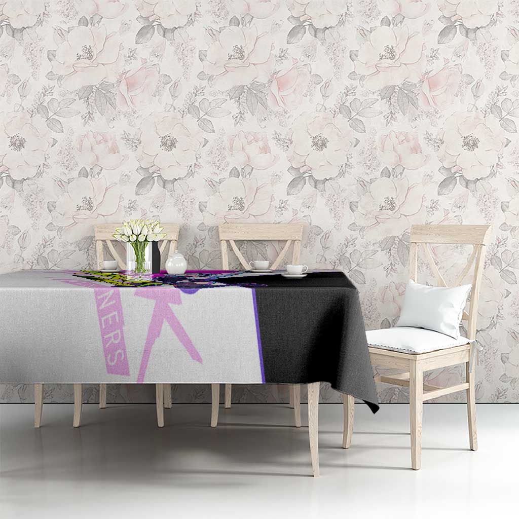 Lucy Cyberpunk Edgerunners Tablecloth Neon Techwear Anime Style