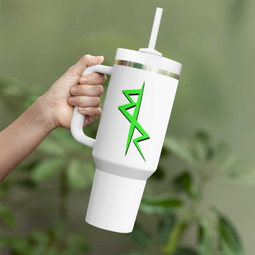Lucy Cyberpunk Edgerunners Tumbler With Handle Neon Techwear Anime Style