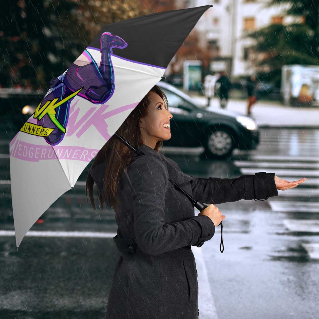 Lucy Cyberpunk Edgerunners Umbrella Neon Techwear Anime Style