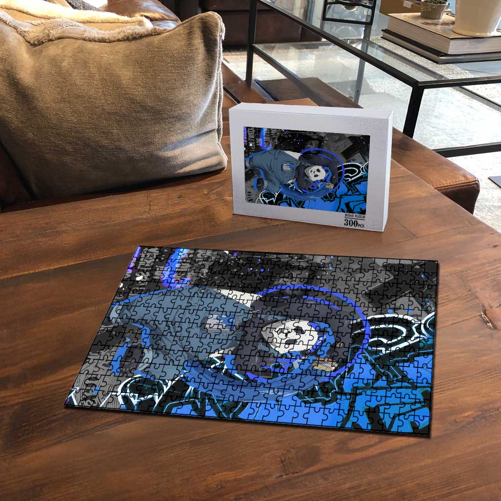 Panda Jujutsu Kaisen Puzzle Urban Graffiti Street Art Style