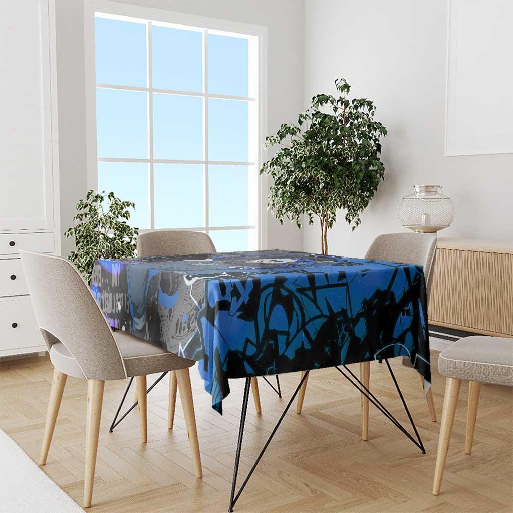 Panda Jujutsu Kaisen Tablecloth Urban Graffiti Street Art Style
