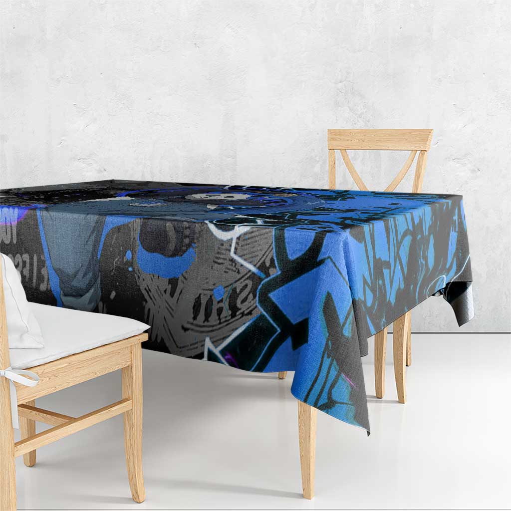 Panda Jujutsu Kaisen Tablecloth Urban Graffiti Street Art Style