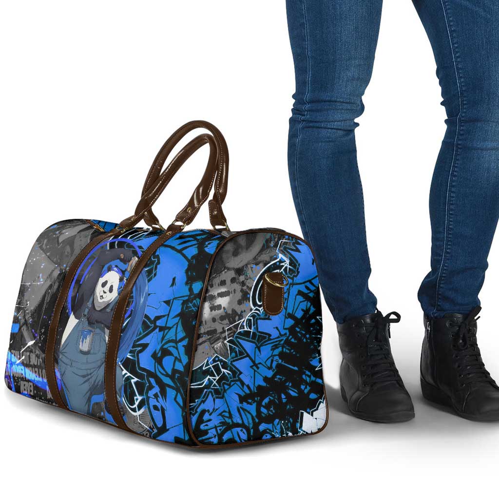 Panda Jujutsu Kaisen Travel Bag Urban Graffiti Street Art Style