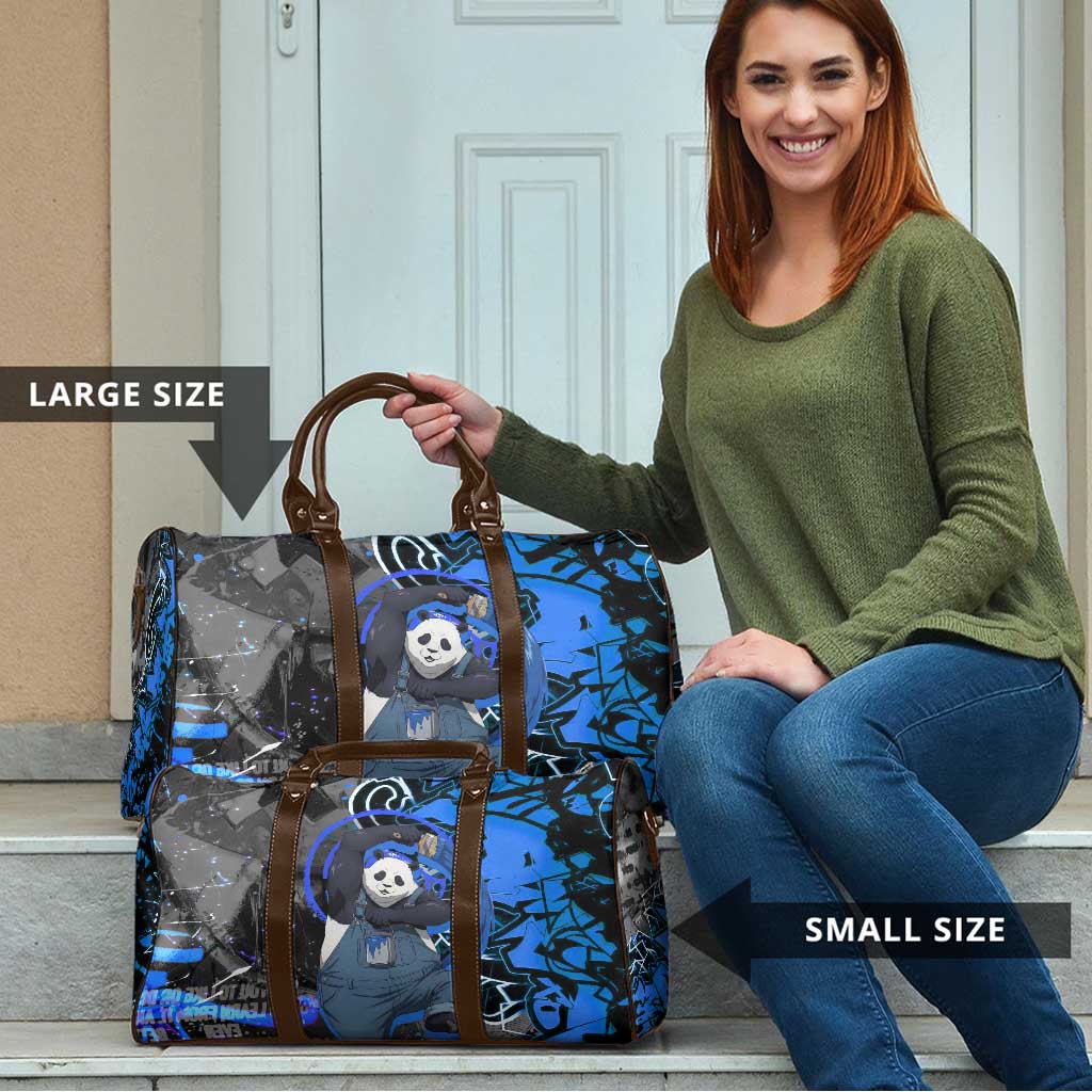 Panda Jujutsu Kaisen Travel Bag Urban Graffiti Street Art Style