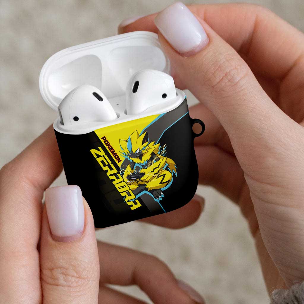Zeraora Poké AirPods Case Electric Neon Anime Style