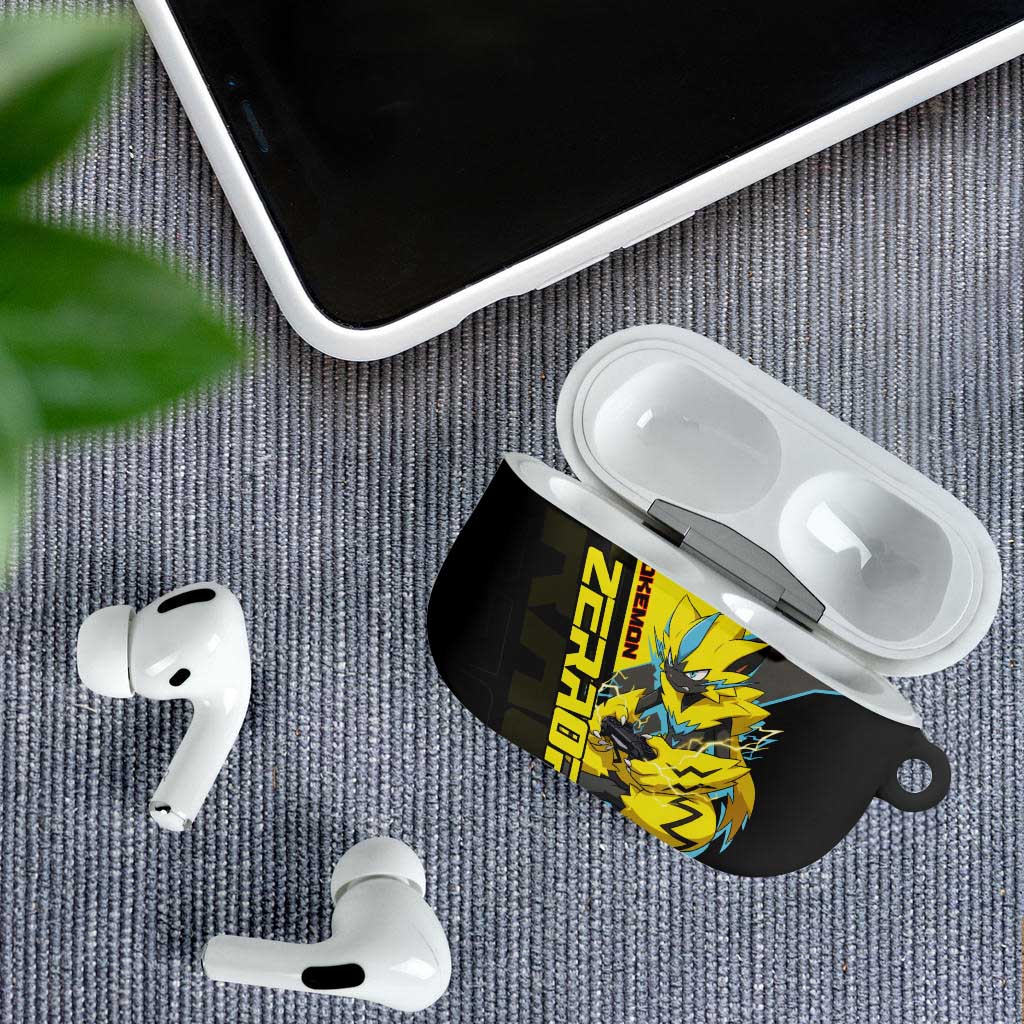 Zeraora Poké AirPods Case Electric Neon Anime Style