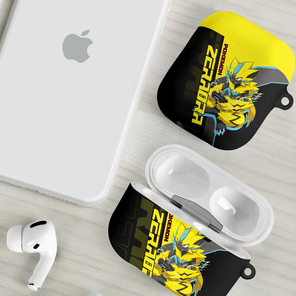 Zeraora Poké AirPods Case Electric Neon Anime Style