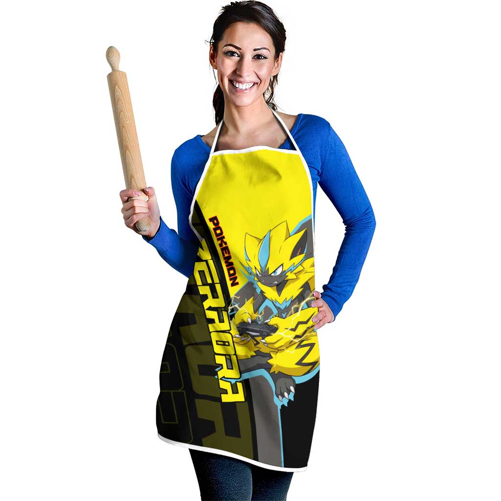 Zeraora Poké Apron Electric Neon Anime Style