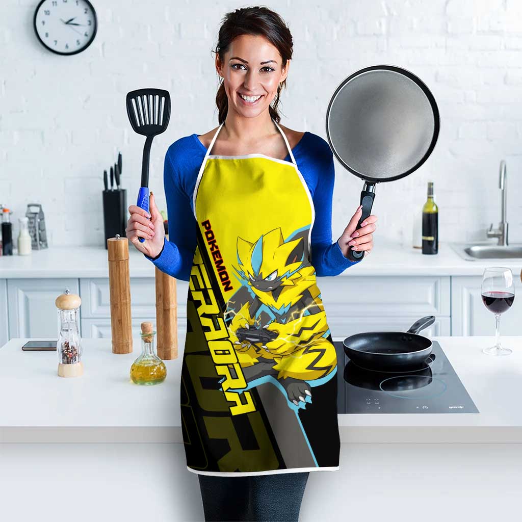 Zeraora Poké Apron Electric Neon Anime Style