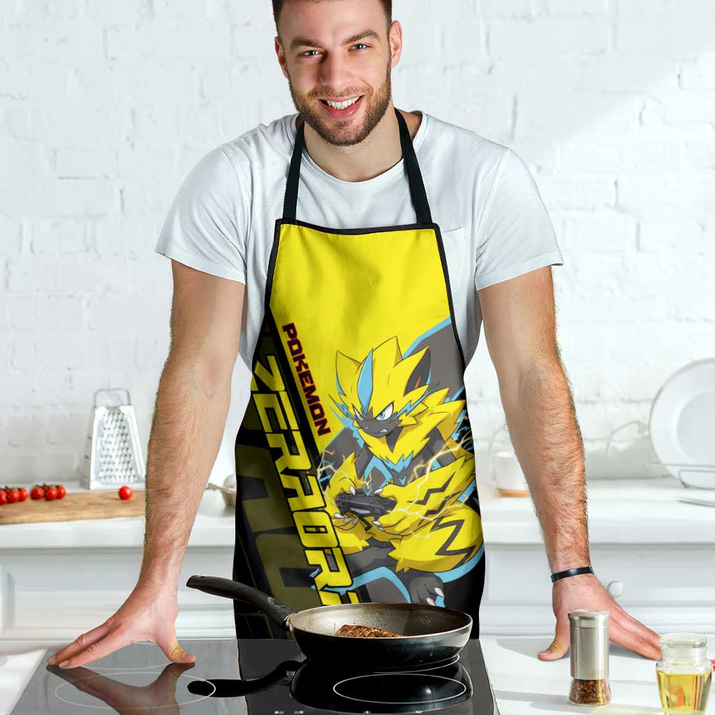 Zeraora Poké Apron Electric Neon Anime Style