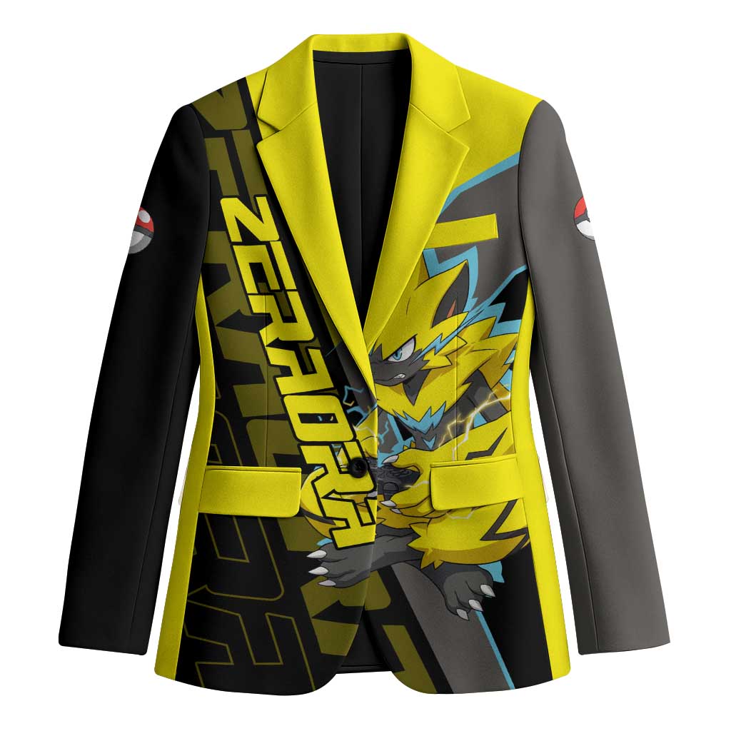 Zeraora Poké Blazer Electric Neon Anime Style