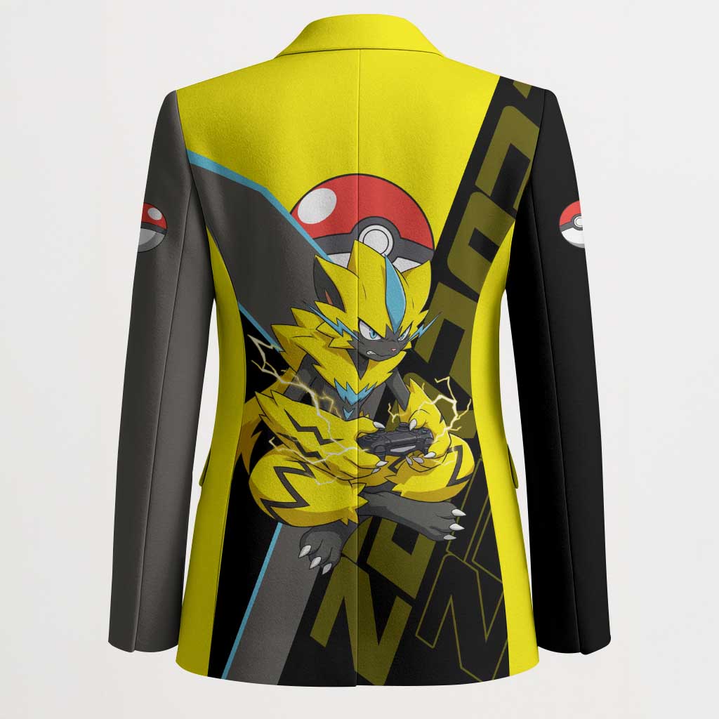 Zeraora Poké Blazer Electric Neon Anime Style
