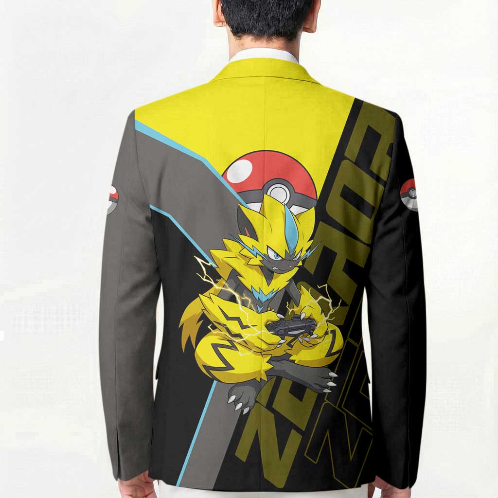 Zeraora Poké Blazer Electric Neon Anime Style