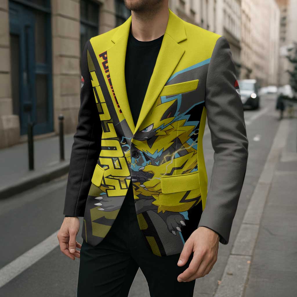 Zeraora Poké Blazer Electric Neon Anime Style