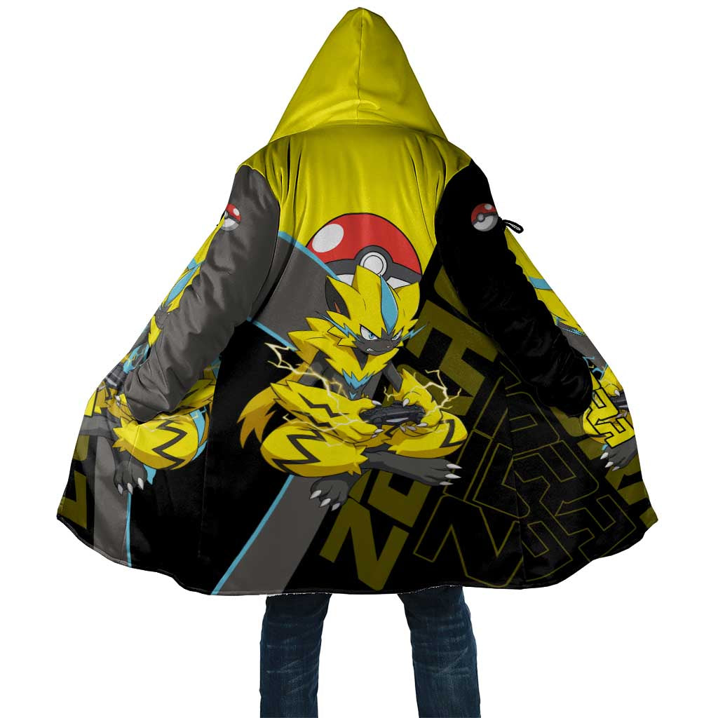 Zeraora Poké Cloak Electric Neon Anime Style