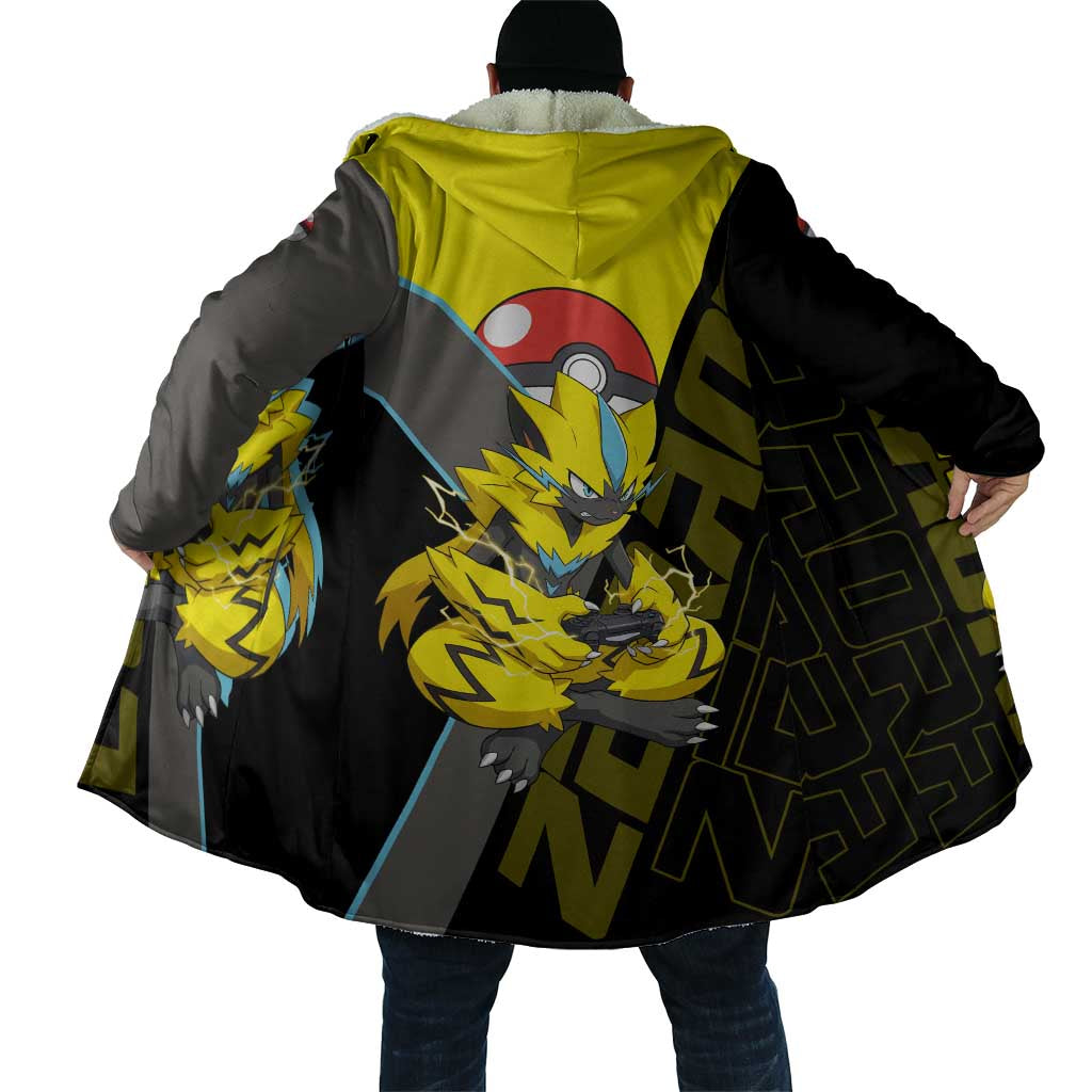 Zeraora Poké Cloak Electric Neon Anime Style