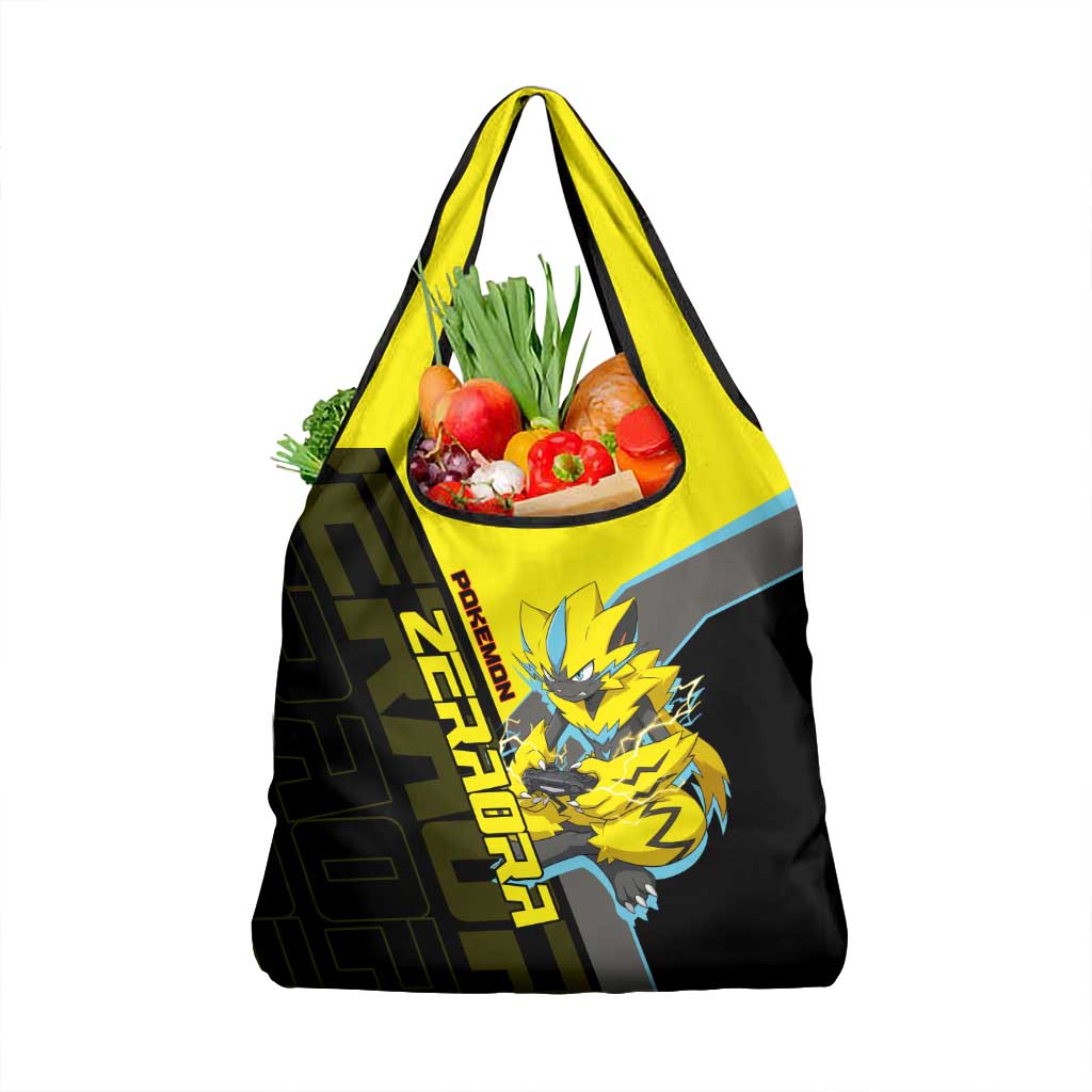 Zeraora Poké Grocery Bag Electric Neon Anime Style