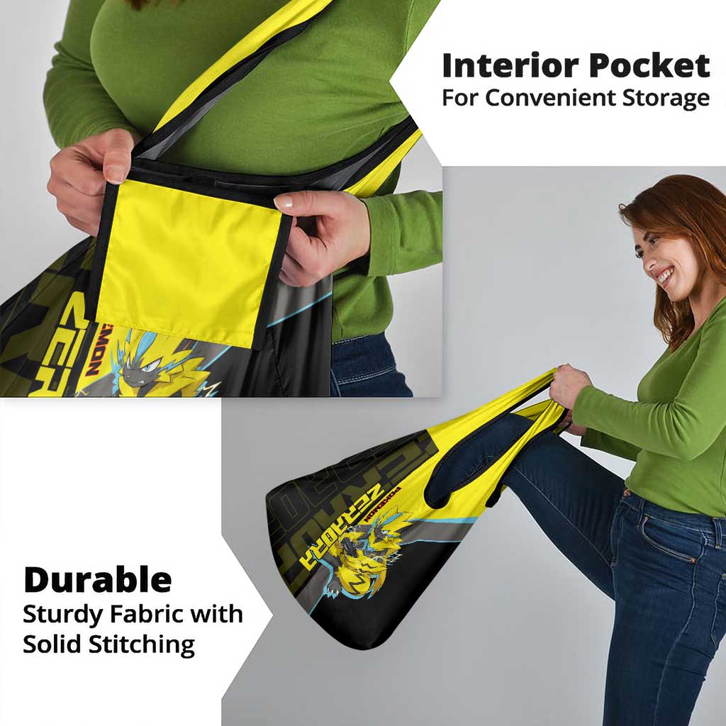Zeraora Poké Grocery Bag Electric Neon Anime Style