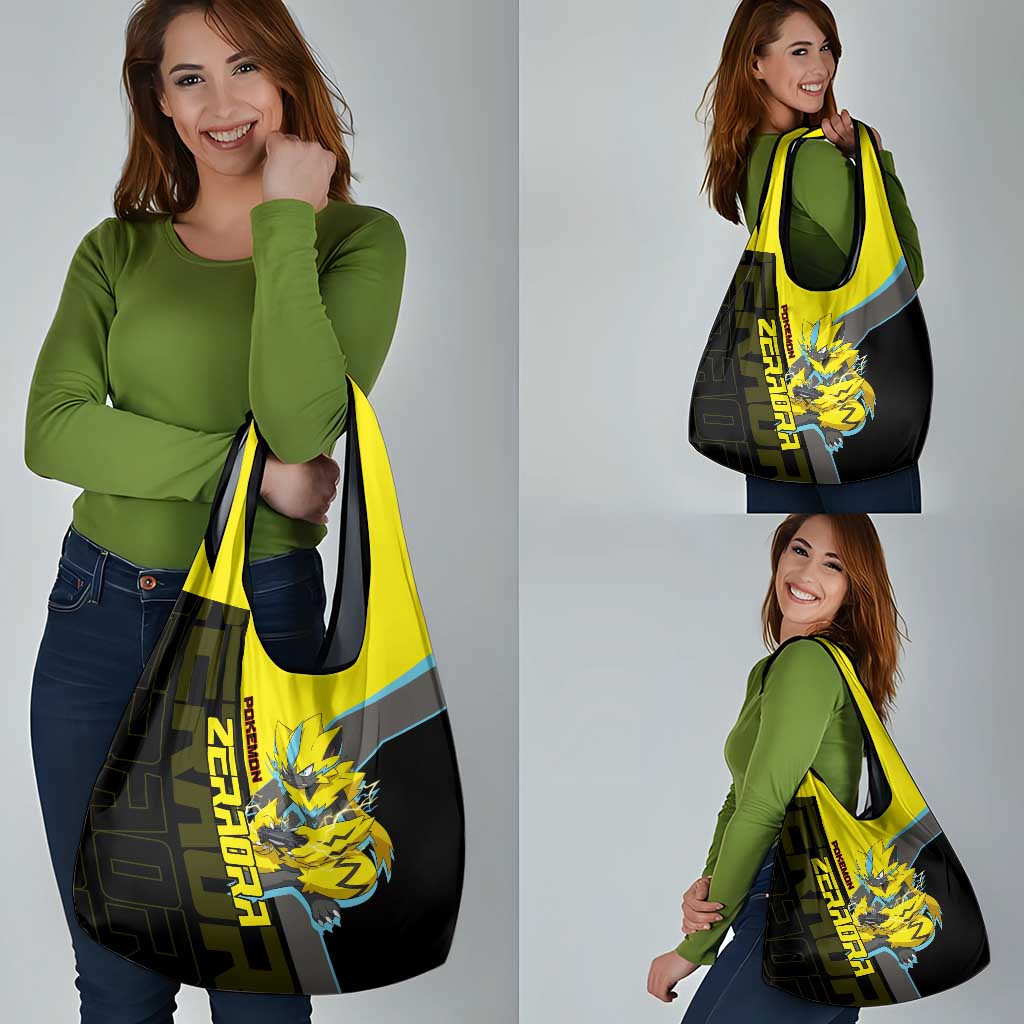 Zeraora Poké Grocery Bag Electric Neon Anime Style